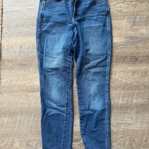 Madewell Women's Dark Blue Skinny Jeans